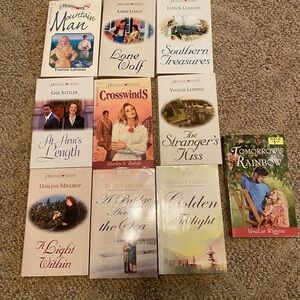 10 Heartsong Paperback Books